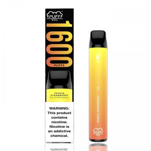 XXL Puff Bar Disposable Vape 6.5mL 1600 Puffs